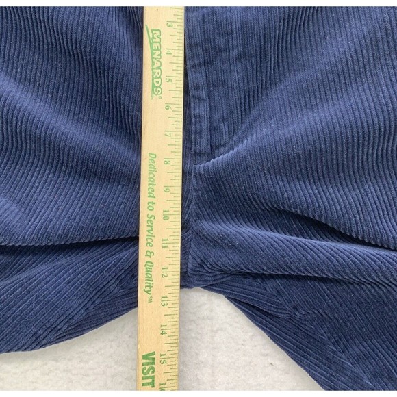 Prestige Original Corduroy Pants Mens 40 X 32 Blue Flat Front Business Casual - Picture 6 of 16